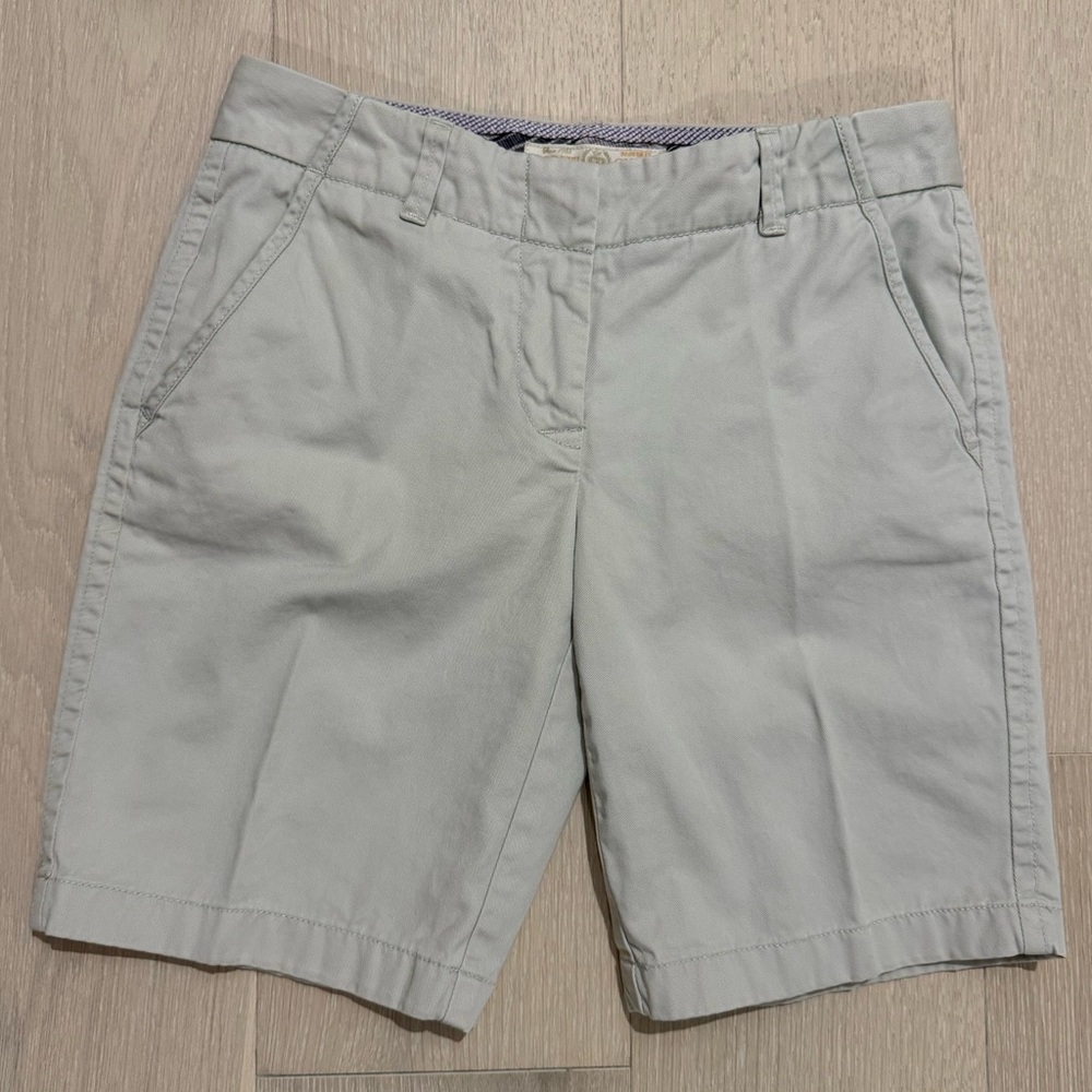 J. Crew Chino Light Tan Khaki Shorts - Picture 3 of 10